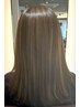 ◆YUKA限定◆カスタマイズできる艶縮毛矯正＋リタッチカラー￥23650～
