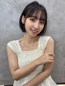 ロンドプロフィール 浦和(Lond profil) ブリーチなしカラー伸ばしかけヘア簡単スタイリング小顔ヘア