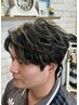【古河指名限定】メンズカット+メッシュカラー　￥11000