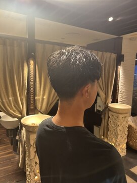 アンツ サザンリゾート 茅ヶ崎店(ANT'S Southern Resort) MEN’S HAIR/刈り上げセンターパート/ショートスタイル