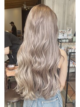 ラグーン(LAGOON) ホワイトミルクティーベージュ/バレイヤージュ/ケアブリーチ