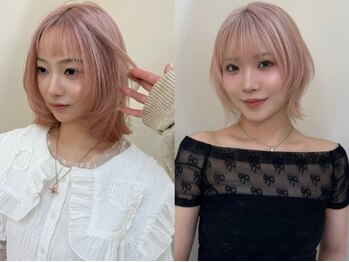 エクラ(ECLAT)の写真/小顔に見える顔周りカット・レイヤーカット☆印象を決める顔周りのカットはお任せください！