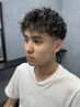 【来店２回目限定】パーマメンテナンスカット　(シェービング＆眉毛カット付)