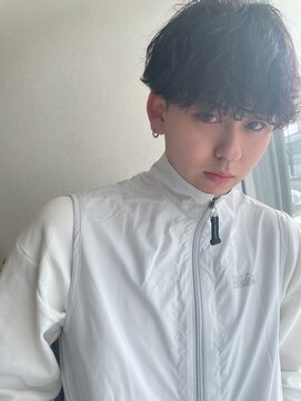 マイラグーン(MY LAGOON) ダブルカラー/メンズカット/白髪ぼかし/韓国風ヘア/髪質改善