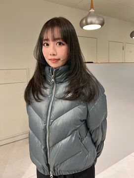 ローレンアオ(LOREN AO) 黒髪/クラゲヘアー/オリーブグレー/小顔/ココアベージュ/矢場町