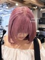 ディッセンバー 神宮前(December)&nbsp;【1ブリーチ】で叶う淡いピンクカラーはお任せください◎