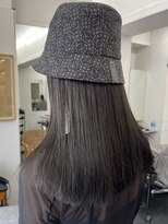 シベルバレー 横浜(sibell)&nbsp;＊黒髪ストレートロングレイヤーミディアム髪質改善ストレート