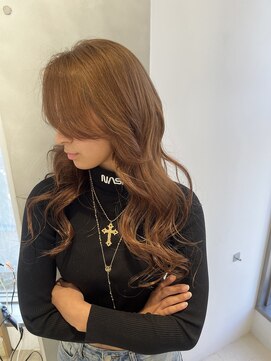 イヴ 原宿(I've) オレンジブラウンカラー