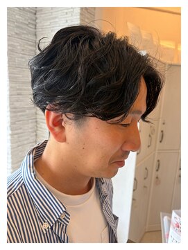 シー バイリリア メンズサロン(siie by LILIA.) 毛流れフェザーパーマ＊