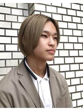 Men's JESTER【メンズジェスター】メンズカット/メンズパーマ/メンズカラー/フェード <noe>ミルクティーベージュ