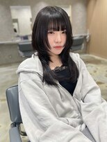 ユーフォリア 新宿通り(Euphoria)&nbsp;【Euphoria erina】垢抜けハッシュカットぱっつんバング