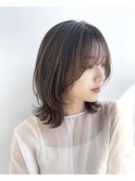 【ブリーチなしダブルカラー】透明感グレージュ#自由が丘#等々力
