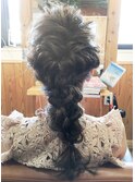 ～LaLa Terrace流～二次会、パーティにダウンヘアアレンジ