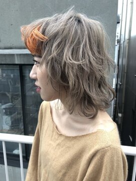 ジーナ(XENA) フロントインナーオレンジ×ウルフ
