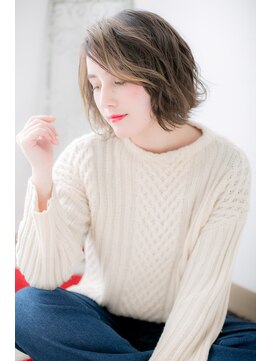 ドクターズサロン LAB 小山店 【Lab小山】バイヤージュカラーでフェアリーな大人ボブe