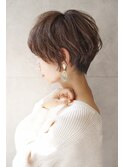 直毛さんオススメ！【立体感パーマ】美シルエットくびれショート