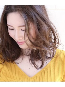 アンスールミミ 南草津店(Ansur mimi) レイヤーカット☆マロンブラウン