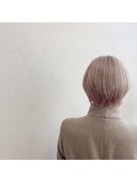 アカリ(acali) ミルクティーベージュ×ショート