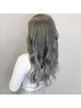 ビーヘアー(BE hair) マットグレーロング