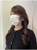 ナチュラルロングヘアーカラー