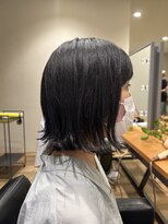 クローゼット 新宿(closet)&nbsp;外ハネボブ/ペールベージュ[髪質改善/ヘッドスパ白髪染め/新宿】