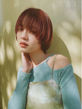 ノイズ 大須店(noise) noise style【オレンジカラーマッシュショート】