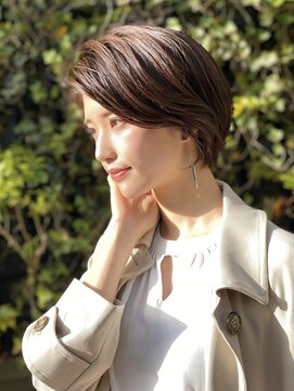 ビュートリアム 梅田(BEAUTRIUM) 骨格似合わせ◎小顔丸みショート/顔周り/レイヤーカット