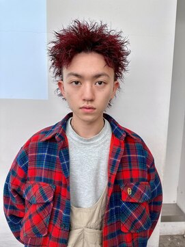 レコ 渋谷(LECO) チリチリツイストパーマ