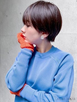 オーブ ヘアー プラス 金沢2号店(AUBE HAIR plus) 20代・30代_大人可愛いマッシュショート