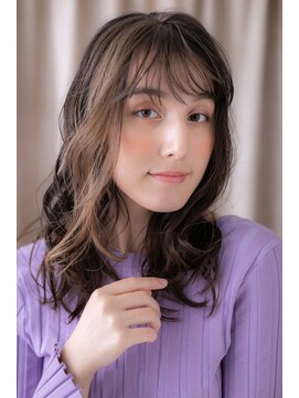 カバーヘア ブリス 北浦和(COVER HAIR bliss) バイカラー波巻きくるくるゆる巻きロングZ北浦和10代20代30代