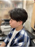 ニュアンスパーマ センターパート