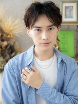 カバーヘア ブリス 志木南口駅前店(COVER HAIR bliss)&nbsp;マットブラウンニュアンス感マッシュパーマa志木20代30代40代