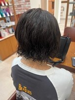 アメイジングヘアー 千歳店(AMAZING HAIR) ミニボブ/ボブパーマ/フレンチカジュアル/20代30代40代50代