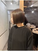 切りっぱなしボブ