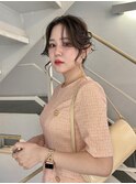【fev_uran】結婚式ヘアセット
