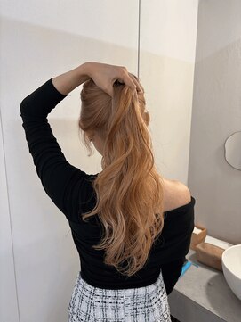 リル(re'll) 《花屋併設》ベージュカラー［酸性ストレート/ヘアセット］