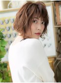■カーキベージュゆるふわカールボブ302-5戸田公園20代30代40代