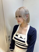 ロンドメリア 天神大名店(Lond Melia)&nbsp;★大人かわいいガーリー艶髪ハイトーン髪質改善トリートメント