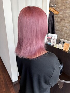 ヘアーデザイン アズール(Hair Design Azur) 【Azur】pink beige