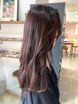 ヘアーアイストゥーレ(HAIR ICI TRE)&nbsp;ブリーチなしラベンダーブラウン 髪質改善