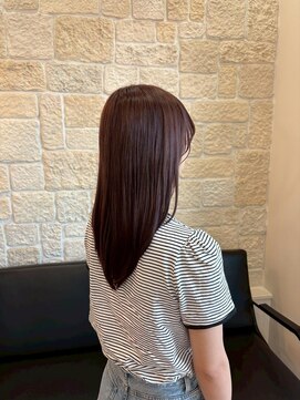 ヴァン カウンシル 川口店(VAN COUNCIL) フェミニンベージュストレート【東川口　艶カラー】