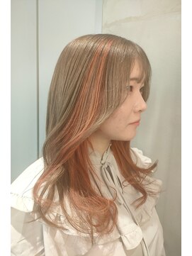 アンドワン 自由が丘(＆ONE) 【＆ONE自由が丘】ミルクティーベージュ×オレンジベージュ