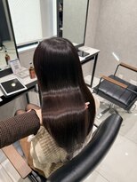フォルテノエル 静岡鷹匠店(FORTE Noel)&nbsp;チョコレートブラウン／ブラウン／ワンカラー／髪質改善