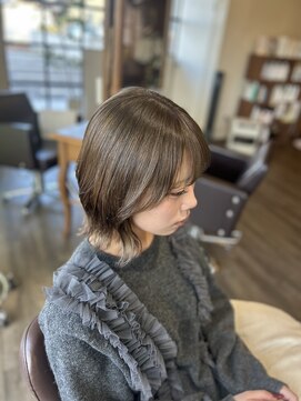 ブリーチなしダブルカラー