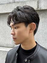 ロンドオム 池袋(Lond Homme)&nbsp;men's/メンズ/ダウンパーマ/黒染め/韓国/ブルーブラック/池袋