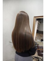 アリー 原宿 表参道(ALLY)&nbsp;ALLY稲木 髪質改善×ブリーチなしグレージュカラー