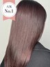 【2.3回目ご来店の方限定】カット+艶カラー+4stepトリートメント¥9768