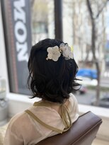 フォルテ 表参道店(FORTE) ねじりハーフアップ