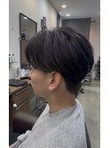 ニュアンスパーマ毛流れパーマメンズパーマ爽やかメンズショート