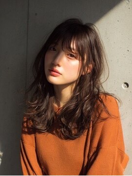 ワット 新宿店 光に溶けるショコラブラウン×うるツヤ重軽ロング